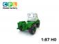 Preview: Traktor T150-K Charkiv grün - weiß  mit Motorverkleidung